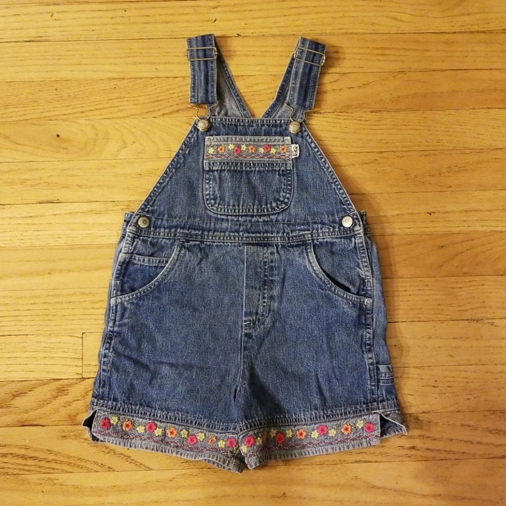 🌞🌸💙Sprockets Girl Overall Shorts